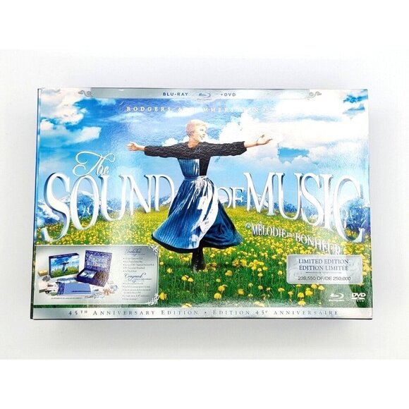 THE SOUND OF MUSIC 45th Anniversary Collector's Limited  Edition (Blu-Ray) - Picture 1 of 16